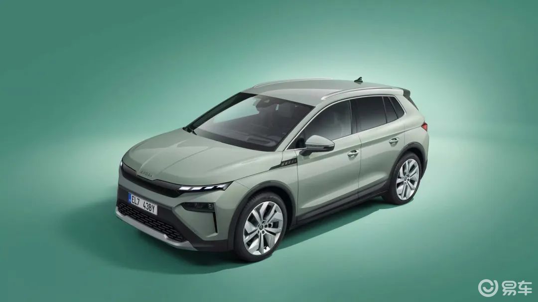 第二款纯电SUV！斯柯达Elroq官图发布
