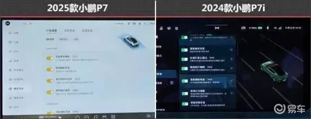 小鹏P7:新旧款科技与智能对决